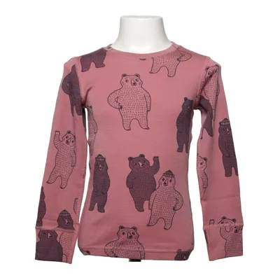 Långärmad t-shirt (Rosa) från Fix by Lindex Merinoull