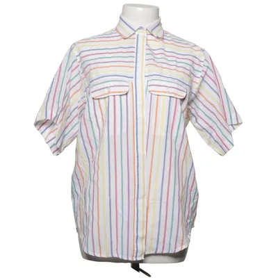 Short sleeve shirt (White, Multicolored) from Catch One Cotton, Polyester