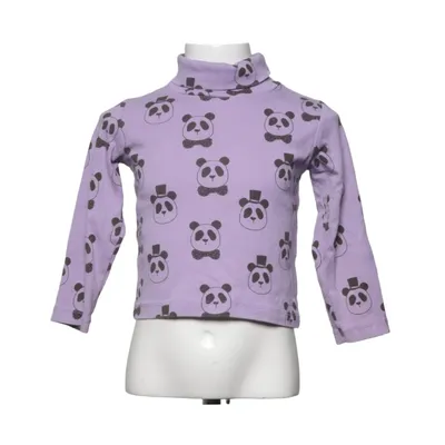 Polotröja (Lila, Svart) från Mini Rodini Bomull