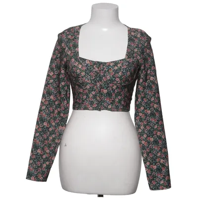 Crop top (Sort, Flerfarvet) fra Zara Polyester