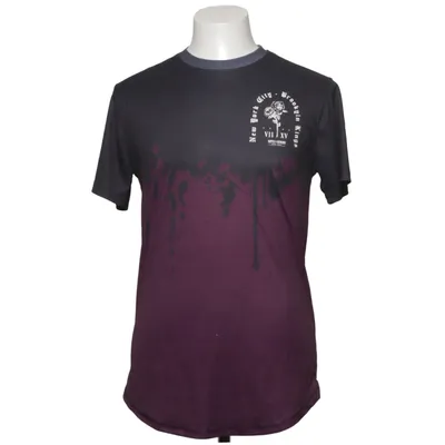 T-shirt (Black, Purple) from Supply & Demand Polyester