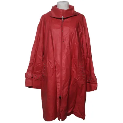 Trenchcoat (Rood) van Herluf Design Linnen, Polyester