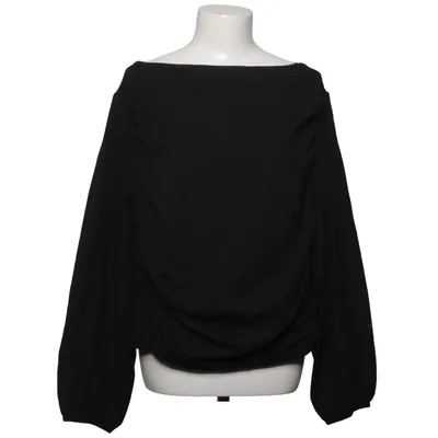 Blouse (Black) from Anna Field Elastane, Organic cotton