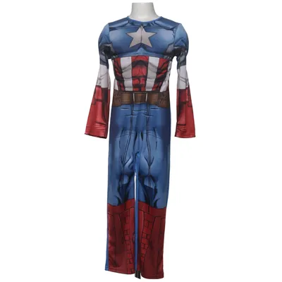 Déguisement (Bleu, Rouge, Blanc) de Marvel Avengers Polyester