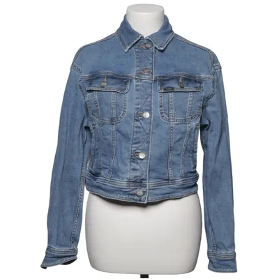 Jeansjacka (Blå) från Lee Bomull, Elastan, Polyester, Viskos