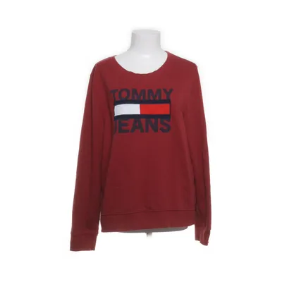 Sweatshirt (Rood) van Tommy Hilfiger Jeans Katoen, Polyester