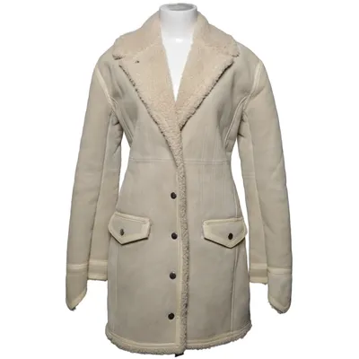 Shearlingjacka (Beige) från H&M Studio Mocka