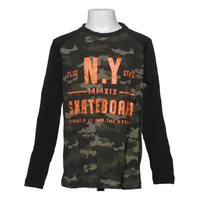 T-shirt à manches longues (Flr Camo Jr Ls Tee) de Firefly Coton biologique