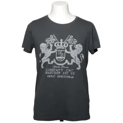 T-shirt (Sort) fra Fabilion Bomuld, Polyester