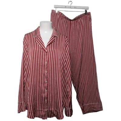 Pyjamasz (Rød, Hvid) fra Anna Field Genanvendt polyester