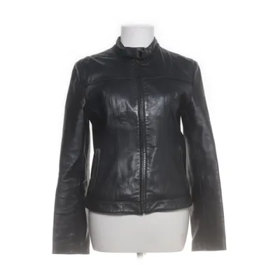 Läderjacka (Svart) från Hallhuber Polyester, Skinn