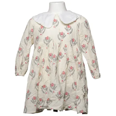 Kleid (Beige, Weiß, Mehrfarbig) von Konges Sløjd Baumwolle