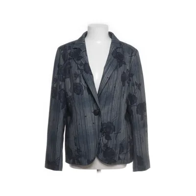 Blazer (Blue, Multicolored) from Finnkarelia Polyester, Viscose