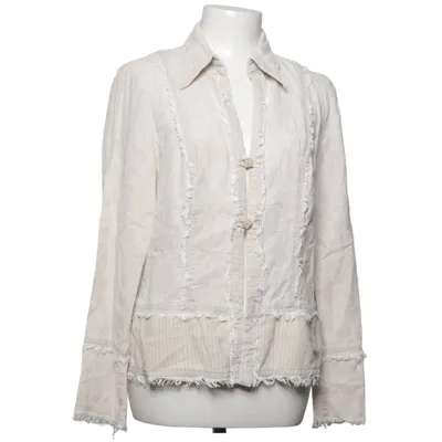 Blazer (Beige) de Kello Lin, Tencel