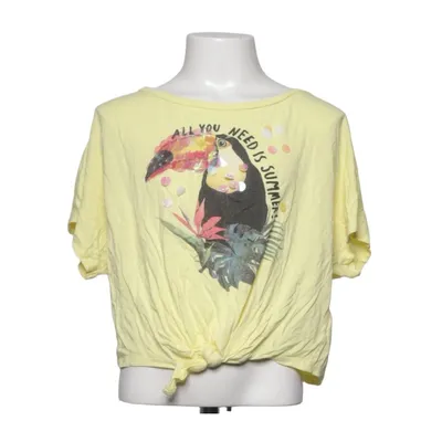 T-shirt (Yellow, Multicolored) from Kate Morgan Studio x H&M Viscose
