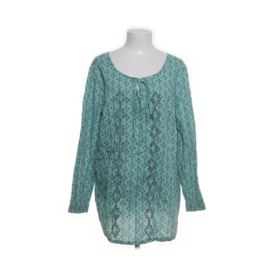 Blouse lavallière (Turquoise) de Boysen's Coton