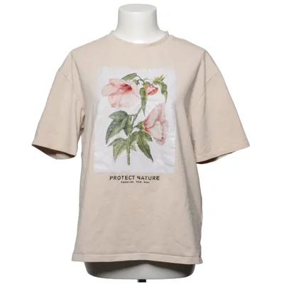 T-shirt (Beige) från Shopping Shop Bomull, Elastan