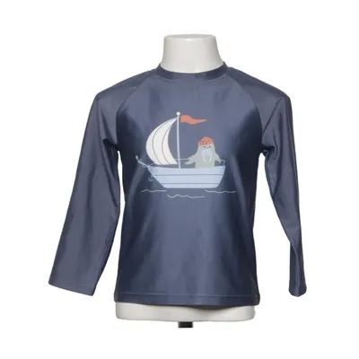 Zwemshirt (Blauw, Meerkleurig) van H&M Elastaan, Polyester
