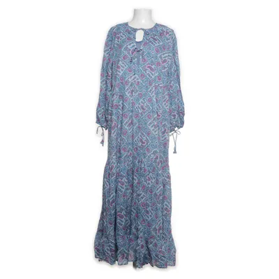 Långklänning (Blå, Flerfärgad) från Antik Batik Bomull