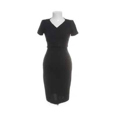 Jurk (Zwart) van Hugo Boss Elastaan, Cupro, Wol