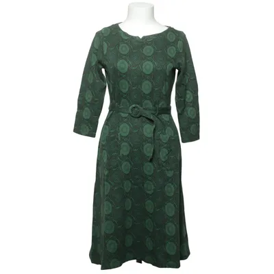Klänning (Grön, Flerfärgad) från Jumperfabriken Bomull, Elastan, Polyamid