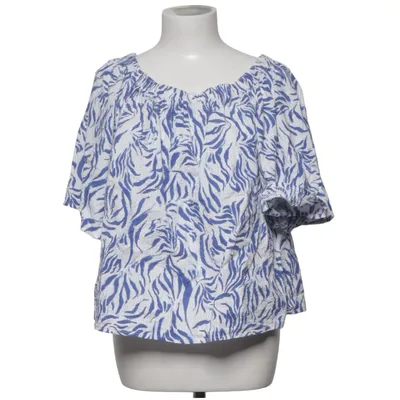 Top (Blue, White) from KappAhl Cotton