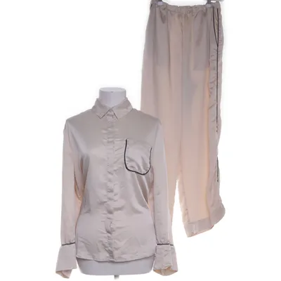 Pyjama (Beige, Zwart) van H&M Home Polyester