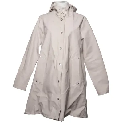 Manteau imperméable (Beige) de Stutterheim Coton, Polyester, Polyuréthane