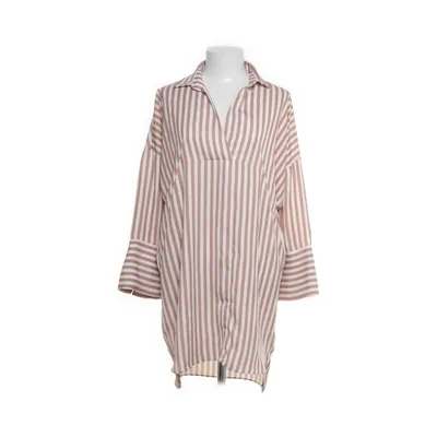 Jurk (Wit, Bruin) van Zara Basic Collection