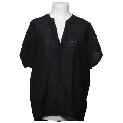 Top (Zwart) van Kaffe Katoen, Linnen, Viscose