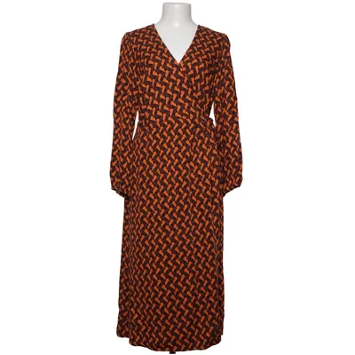 Omlottklänning (Brun, Orange, Svart) från Compania Fantastica Polyester, Viskos