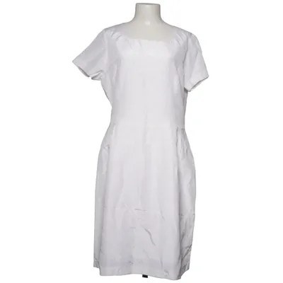 Robe (Blanc) de Getti Lin, Polyester, Viscose