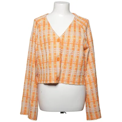 Cardigan (Orange, Yellow, White) from Lindex Polyester, Viscose
