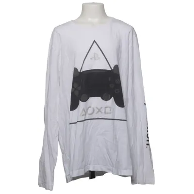 Lange mouwen shirt (Wit) van Playstation Katoen