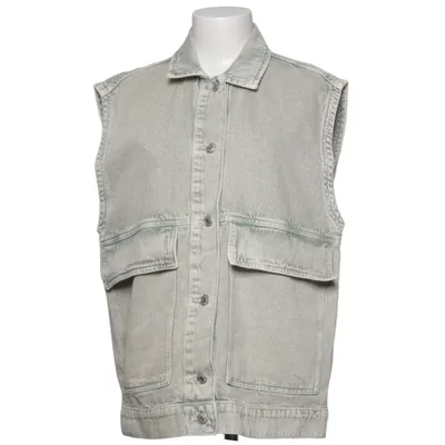 Jeansvest (Grøn) fra Pull & Bear Bomuld