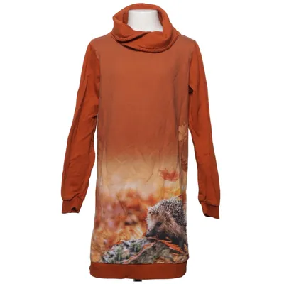 Turtleneck dress (Brown) from Jako-O Cotton