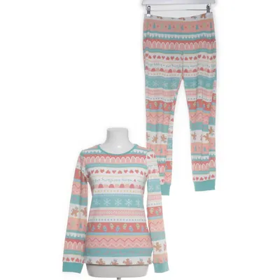 Pyjama (Wit, Meerkleurig) van LCW Young Katoen, Elastaan, Polyester