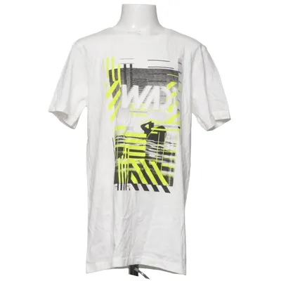 T-shirt (White, Black, Yellow) from Warp Cotton