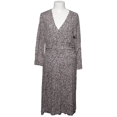 Jurk (Zwart, Lila, Beige) van René Lezard Tencel