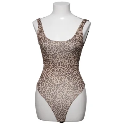 Badeanzug (Braun, Schwarz, Beige) von Bershka