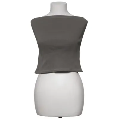 Tube top (Groen) van Weekday Katoen, Elastaan