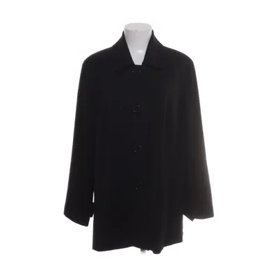 Coat (Black) from THEA 42 plus Polyester, Viscose, Elastane