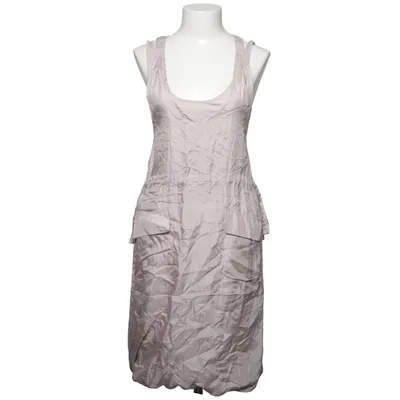 Dress (Beige) from Naja Lauf Silk, Viscose