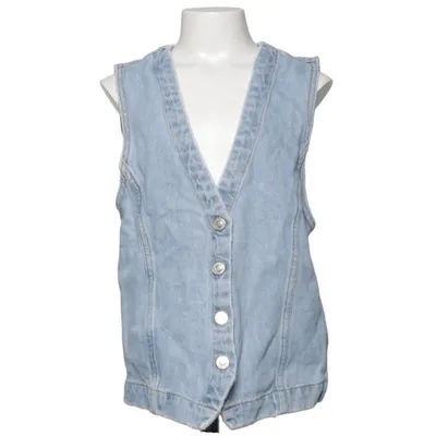 Gilet en jean (Bleu) de Zara Coton