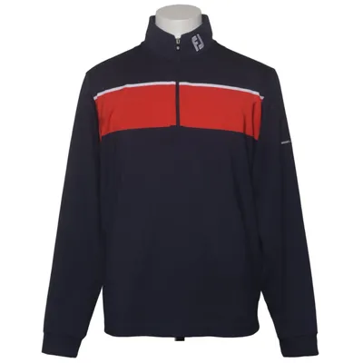 Trainingstop (Blauw, Rood) van Footjoy Elastaan, Polyester
