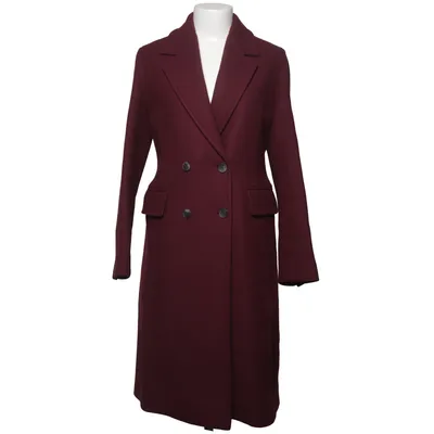 Manteau (Rouge) de Zara Polyamide, Laine
