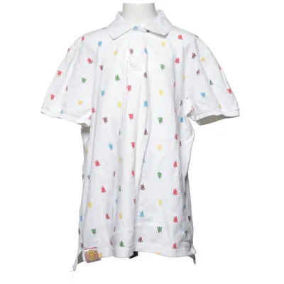 Pikétröja (Vit, Flerfärgad) från Manchester United Bomull