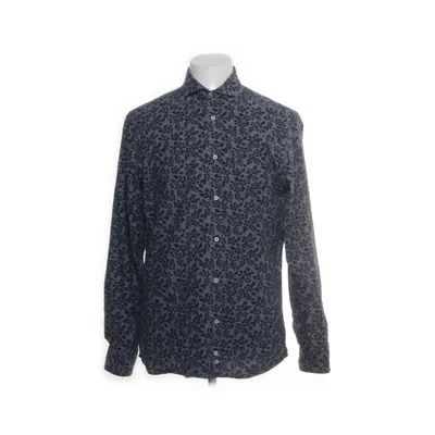 Shirt (Blue, Gray) from Bläck Cotton