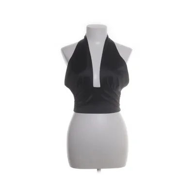 Haltertop (Zwart) van NLY One Elastaan, Polyester