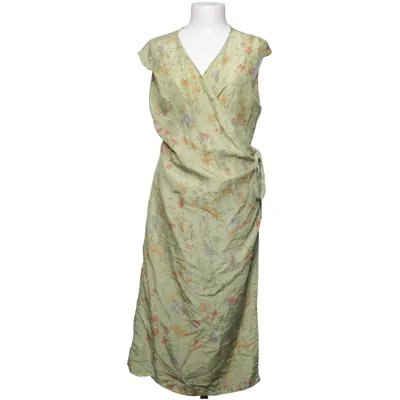 Robe portefeuille (Vert, Multicolore) de Tone Barker Silk